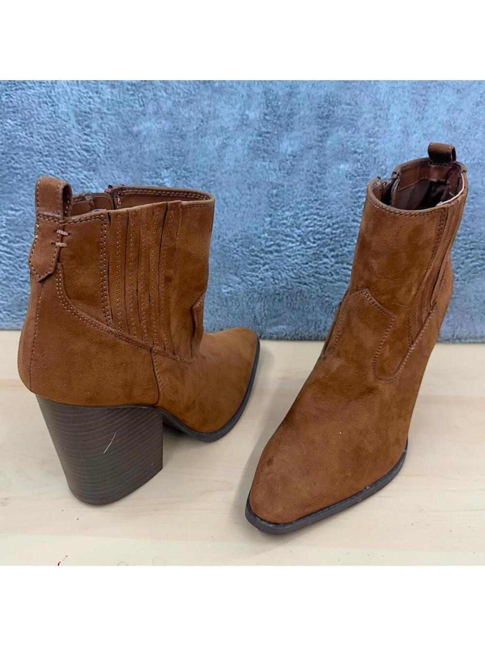 Vintage Arula Western Boho Ankle Boots‎